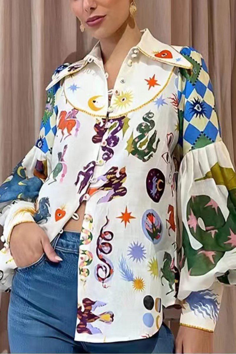 Balloon Sleeve Elegant Shirt